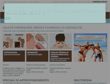 Tablet Screenshot of abcsalute.it